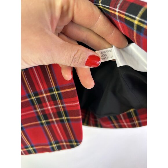 J.Crew Factory Tartan Plaid 2 Button Blazer Jacket BU285 - Picture 5 of 8